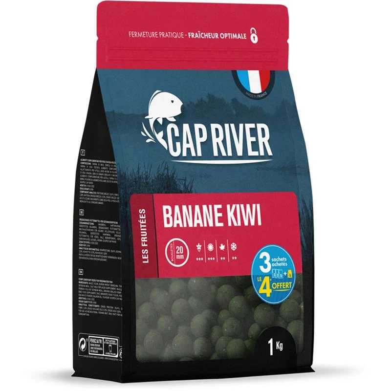 BOUILLETTE CAP RIVER BANANE KIWI 1 BOUILLETTE CAP RIVER BANANE KIWI