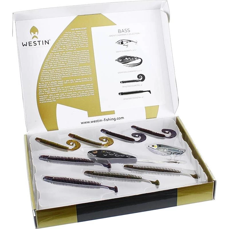COFFRET DE LEURRES WESTIN GIFTBOX BRENT CHAPMAN BOX 1 COFFRET DE LEURRES WESTIN GIFTBOX BRENT CHAPMAN BOX