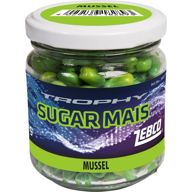 GRAINE PREPAREE ZEBCO TROPHY SUGAR MAIS 1 GRAINE PREPAREE ZEBCO TROPHY SUGAR MAIS