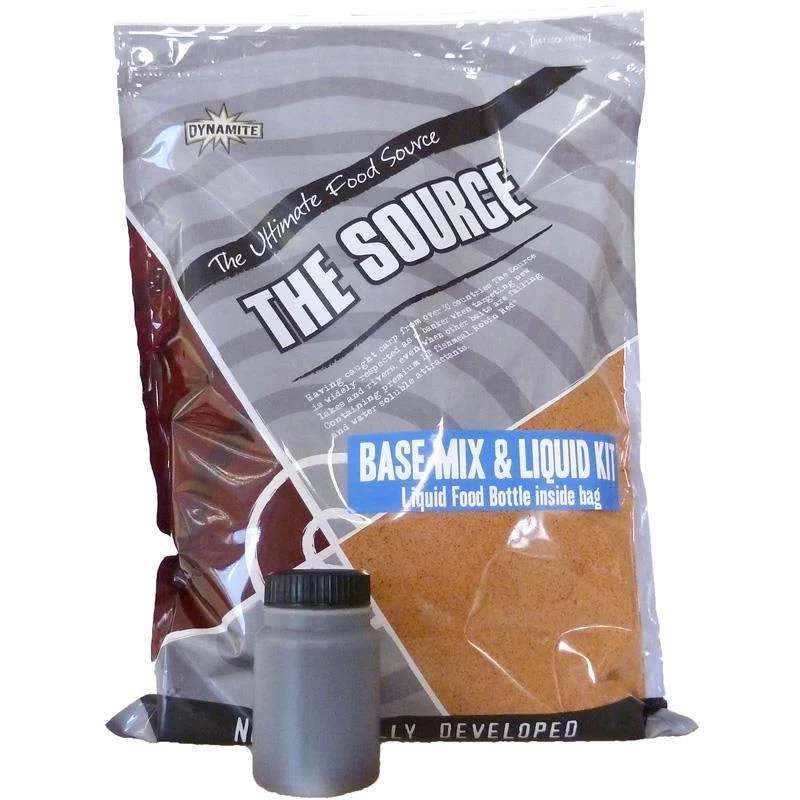 MIX DYNAMITE BAITS THE SOURCE BASE MIX & LIQUID KIT 1 MIX DYNAMITE BAITS THE SOURCE BASE MIX & LIQUID KIT