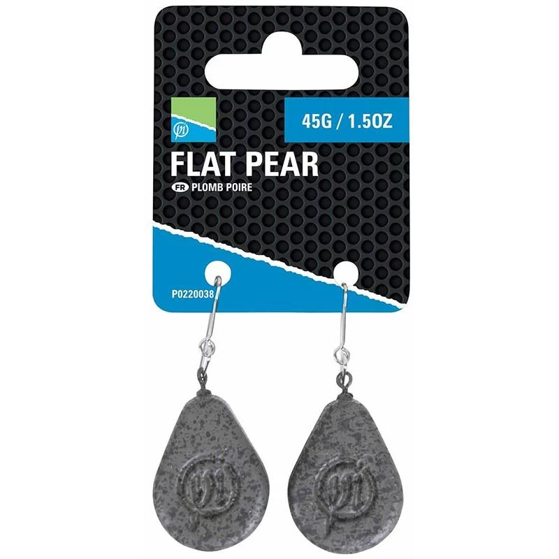 PLOMB PRESTON INNOVATIONS FLAT PEAR LEAD 1 PLOMB PRESTON INNOVATIONS FLAT PEAR LEAD
